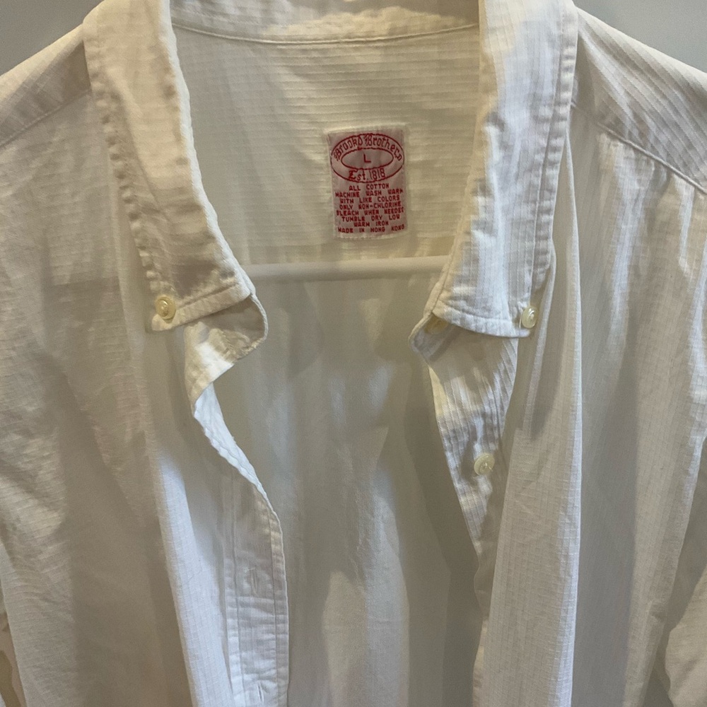Brooks Brothers Classic White Shirt
